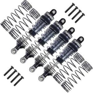 트랙사스 1/16 몬스터 트럭 미니 맥스 XRT 업그레이드 교체(블랙)와 호환되는 프로그레시브 스프링 세트가