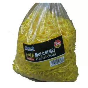 플라스틱체인 출입금지 8x50m 황색