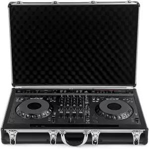 아날로그 케이스 AlphaTheta DDJ-GRV6 - 초경량 UNISON 하드 내구성이 뛰어난 알루미늄 다이컷 폼 패딩