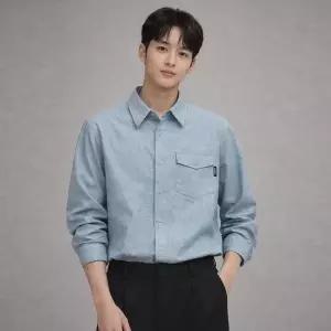 [셀러허브][에드윈] 남성 TR 스판 베이직 셔츠 2종택1 (S50814194)