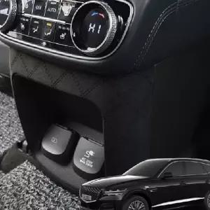 GV80 콘솔뒷면커버 스웨버 스크래치방지 스크래치커버 차콘솔박스 차몰딩 내부몰딩 yh91E4D