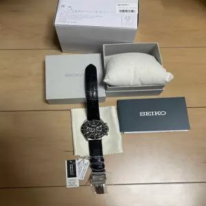 [SEIKO] 세이코 셀렉션 SBTR021 크로노그래프 블랙색 다이얼 남성용 시계