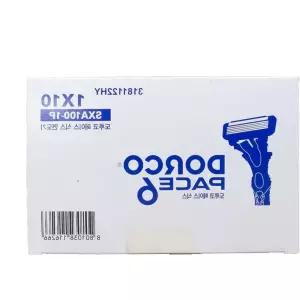 도루코 페이스 식스 6중날 일회용 면도기 10개 면도기날 목욕탕 수염 yh35EA0