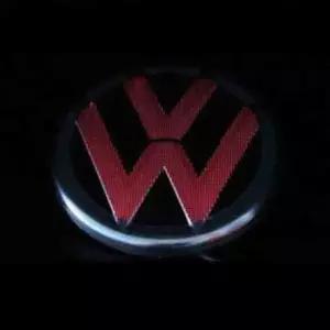 티구안 로고 LED 엠블럼 자동차 마크 튜닝 액세서리 티구안 LED 엠블럼