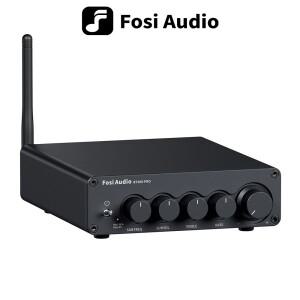 Fosi Audio BT30D PRO Bluetooth 사운드 전력 증폭기 스피커 서브 우퍼 용 2.1 채널 앰프 오디오 수신기 16