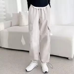 MD 추천픽 SW 여자통바지 카고 카고바지 스트링 여자 여자와이드팬츠 여성 [BSX23695]