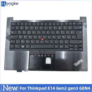 레노버 씽크패드 E14 R14 Gen2 키보드(C 쉘 팜레스트 상단 커버 포함)