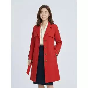 [조이너스]누빔 미디 트렌치 코트-JS23CH9002309A