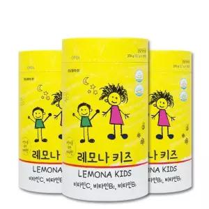 [경남제약] 레모나키즈 츄어블 비타민C 어린이 청소년 100정 3개