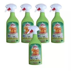 [셀러허브]홈스타 락스와세제 3X 폼스프레이 후레쉬 500ml x 5개 (S48922309)