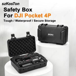 DJI Pocket 4P 방수 하드 케이스 휴대용 운반 Osmo 카메라 액세서리용  여행용 박스