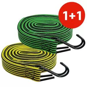 짐고정 1+1 (자전거바 3M) 고리줄바 카트줄 짐받이 고정바 자전거 줄 오토바