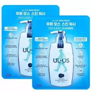 우르오스 바디워시 올인원 스킨워시 500ml 1+1 남자 등드름 약산성 코스트코 우로스 샤워 노인냄새