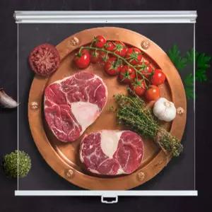 업소용 냉장고롤스크린 블라인드 냉기차단 필름 차단막 투명가림막 편의점 냉장커튼