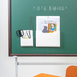 [민화샵] 자석 수납 정리함 다용도 냉장고 현관문 생활 박스 소형 대형