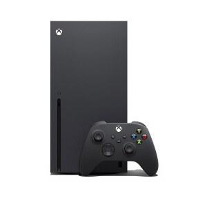 Xbox Series X - 게이밍 콘솔 - 1TB SSD - 무선 컨트롤러 포함 - 4K 게이밍 - 120FPS - 카본 블랙