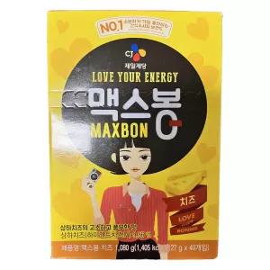 CJ 맥스봉 간식 소세지 치즈 소시지 1.08kg 27g x 40개