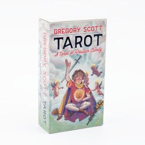 그레고리 스콧 타로 78 카드 데크 파티를 타입 그룹 게임의 탁상용 Precognition & Divinatio OrACle SET 1