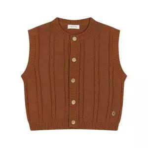 아가방 TC01 아가방 가을 고미케이블니트조끼(BROWN)_  01T52130331