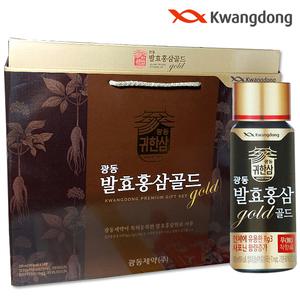 광동제약 발효홍삼 산삼배양근 선물세트 (선택)