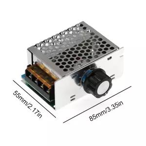 SCR AC 전압 조정기 모터 속도 컨트롤러 모듈 디밍 조광기 전자 온도조절기 볼륨 400