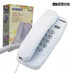 맥103/화이트 벽걸이전화기 탁상겸용 유선전화기 일반 사무실 업소용 매장 집 전화기