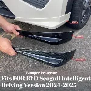 BYD 돌핀 미니 서프 2026년형 전면 립 프론트 스플리터 범퍼 충돌 방지 스트립 바디 키트 내구성 우수