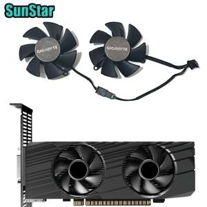FS1250-S2053A GTX 1650 GPU VGA 비디오 쿨러 카드 쿨링 팬 (기가바이트 로우 프로파일 4GB 그래픽 카드용