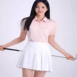 여성 기능성 반팔 티 여성 여름 라운드 티 가벼운 쿨링 피트니스 데일리 신축성 통기성 골프웨어 흡한속건