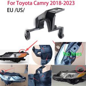 toyota호환 Camry -에 적합한 자동차 헤드라이트 수리 키트 검정색 플라스틱 장착 브래킷 부품 코너 클립