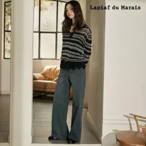 라삐아프 26FW 스트레이트핏 사이드라인 파이핑 데님 1종