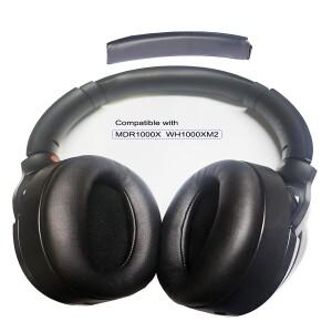 소니 호환  MDR-1000X WH-1000XM2 블루투스 헤드폰 이어패드용 교체용 헤드밴드 쿠션