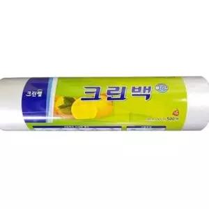 크린ㅤㄹㅐㅍ크린롤백 대30x40cm/500매 지퍼백 일회용롤백 grC3919 위생봉지 위생백