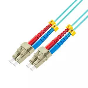 광점퍼코드 OM3 10G LC 패치 3M 섬유 분배함 장비 데이터 전송 네트워크 구축 초고속인터넷영상케이블 통신