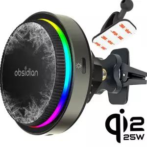 무선충전거치대 차량용 Qi2 25W 맥세이프 e쿨링 핸드폰 고속 CT-MW11P