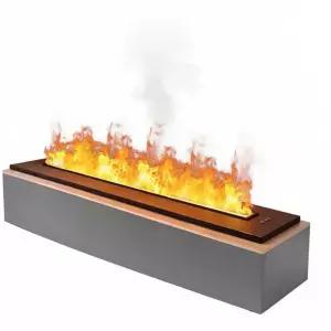 불멍 수증기 난로 불꽃 무드등 벽난로 거실 실내 카페 3d 에탄올 램프