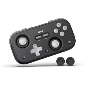 IINE Retro Pocket 무선 게임 컨트롤러 홀 효과 과 사용자 지정 버튼이 탑재된 컴팩트 게임패드 1000Hz