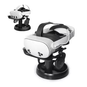 AMVR VR 헤드셋 스탠드 홀더는 Quest 3s 3 Vision 2 Pico 4 및 PSVR 2와 호환되며 범용 디스플레이 도크