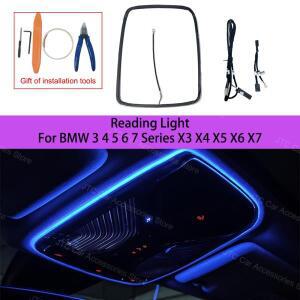 11가지 색상 독서등 앰비언트 라이트 BMW 3 4 5 6 7 시리즈 X3 X4 X5 X6 X7용, BMW5 시리즈 G60 실내 조명