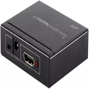 Monoprice Blackbird 4K 1x2 HDMI 앰프 스플리터 48비트 딥 컬러 3D 비디오 지원 블랙