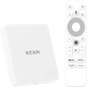 안드로이드 11.0 TV 박스 KP1 구글 인증 2GB RAM ROM 음성 검색 지원 Chromecast 및 Dolby Audio Bluetooth