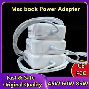 Macbook 충전기와 호환 가능 A1286 A1398 A1466 Air Pro 45W 60W 85W Magsafx 2 1 자기 충전기용 전원 어댑