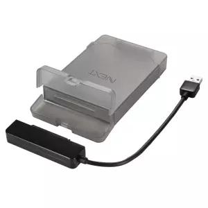 USB3.0 SSD 2.5형 외장하드 케이스 SATA HDD 무전원/투명/컴퓨터/데스크탑/USB/보관/C타입/슬림/외부/노트
