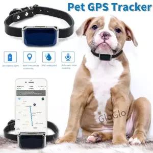 방수 애완 동물 목걸이 Wifi 미니 라이트 GPS 추적기 개 위치 분실 방지 장치