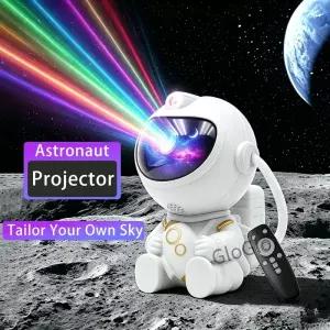 우주비 별빛 무드등 리모컨 360도 회전 ° 침실 방 파티용 조절 가능한 은하 성운 천장 램프