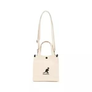 캉골 뉴 타이니 캔버스 미니토트백 4004 아이보리 KRFBTB40040