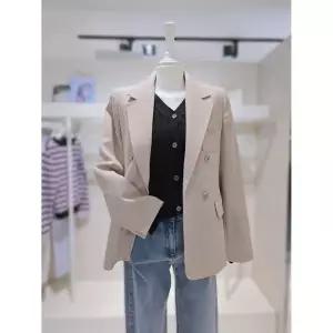 한정수량 더 아이잗 더블 버튼 레터링 포켓 포인트 자켓 K061 R2A0J K061 2838936