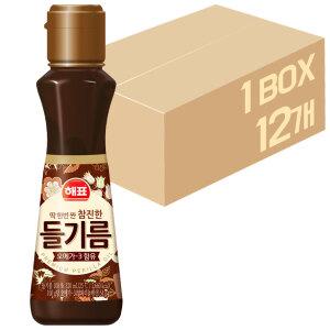 해표 참진한 들기름 320ml x 12개