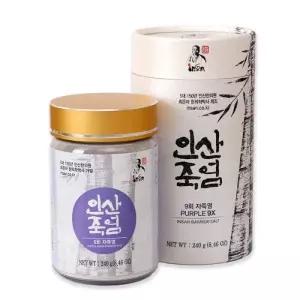 인산죽염 9회 자죽염 분말 소금 자연식품 건강 240g