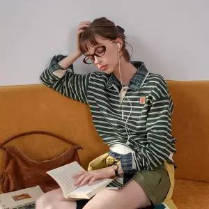 [THE COLOR WAY](의정부점)탄탄럭비박시맨투맨 (YZTS2507307)